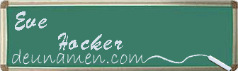 Eve Hocker Visitenkarte